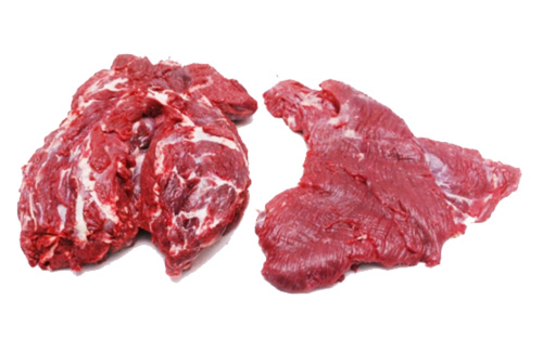Neck buffalo meat cut